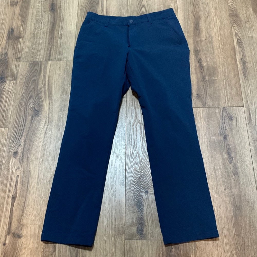EUC Men’s Under Armour Golf Pants Navy 32/32